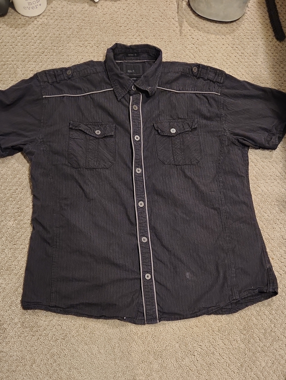 BKE Athletic Fit Men's Shirt Worn Once